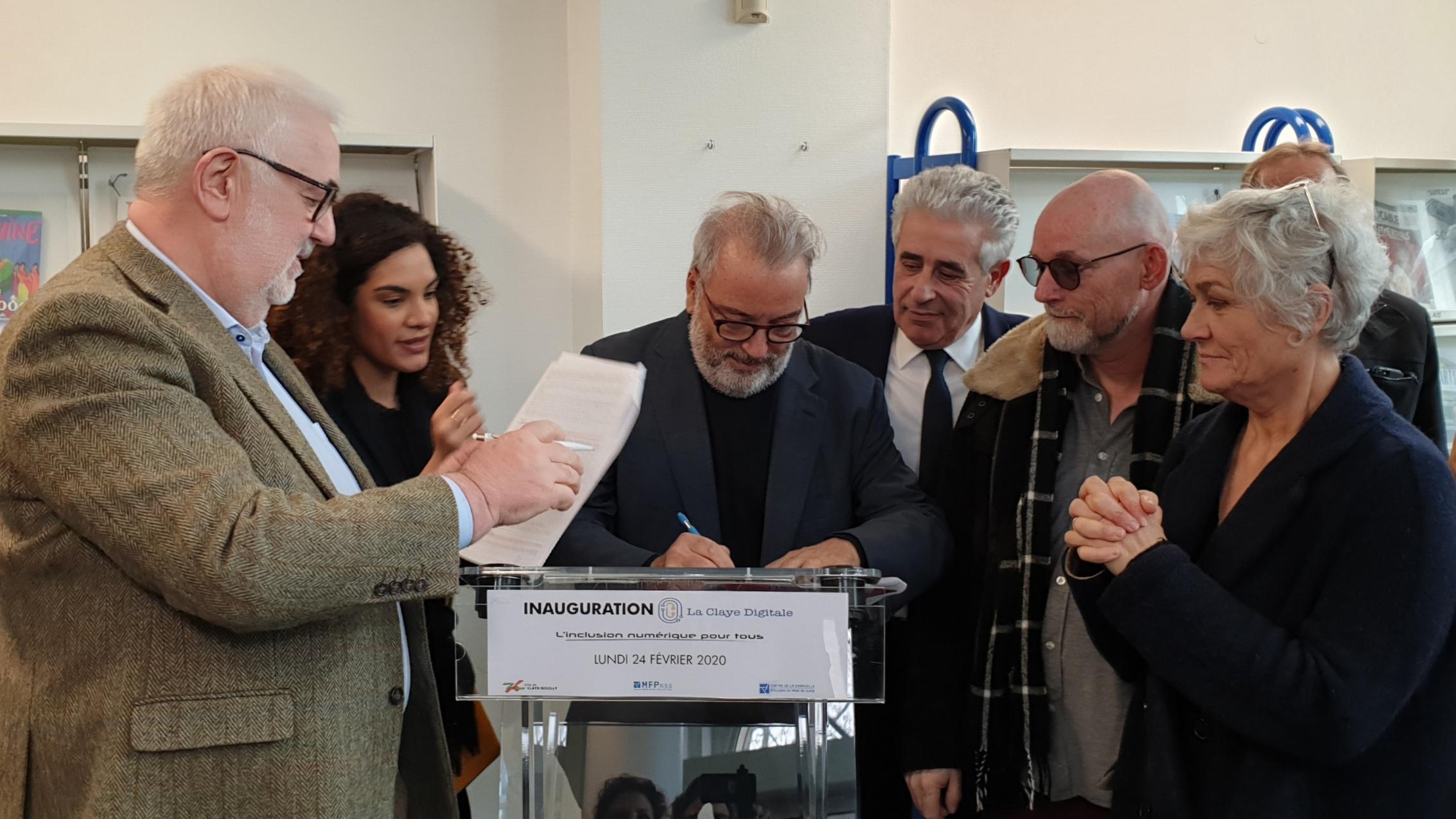 Inauguration d’une Conciergerie Numérique La Claye Digitale